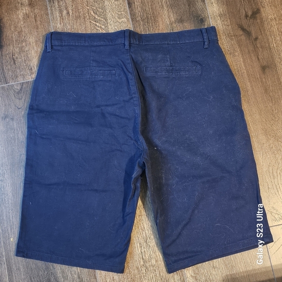 Youth Uniform Navy Shorts - Picture 2 of 4